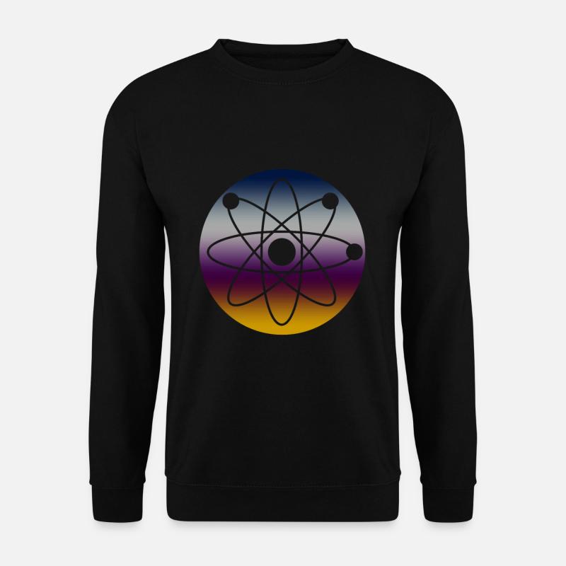 Physics Atom - Unisex Sweatshirt - black