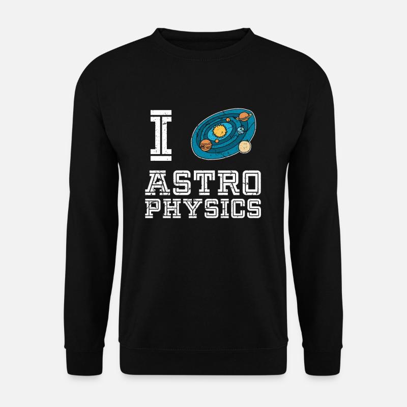 Physik Astrophysik - Unisex Pullover - Schwarz