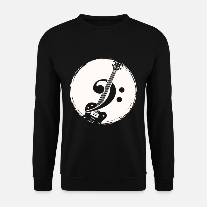 Guitare basse Guitariste - Sweat-shirt Unisexe - noir