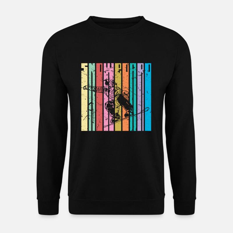 snowboarding - Unisex Sweatshirt - black