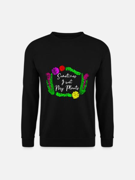 Gardeners plants water - Unisex Sweatshirt - black
