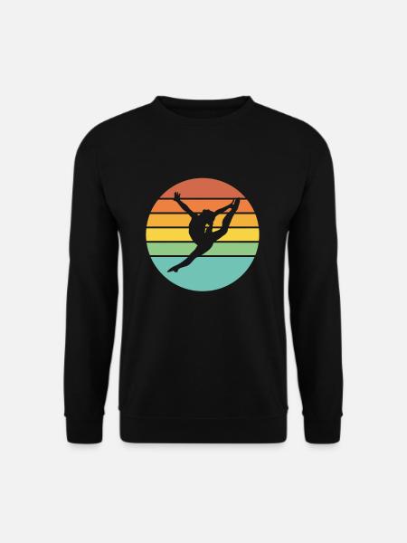 Turnen Sport - Unisex Pullover - Schwarz
