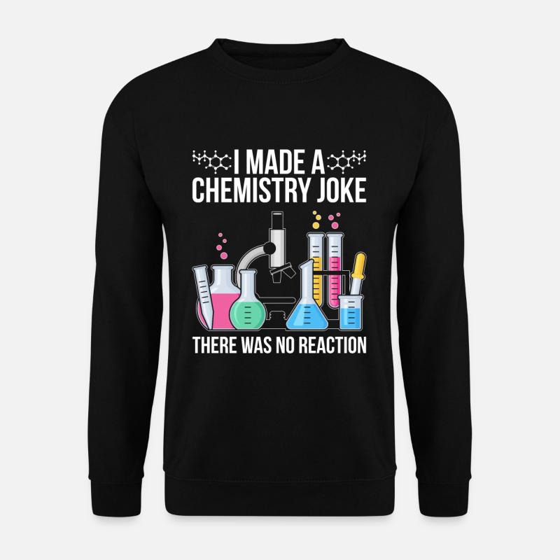 Chemie - Unisex Pullover - Schwarz