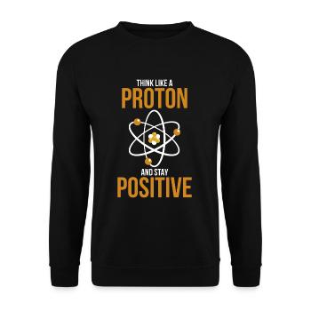 Chemistry setting - Unisex Sweatshirt - black - Front - Alina (178cm) & Michal (187cm)