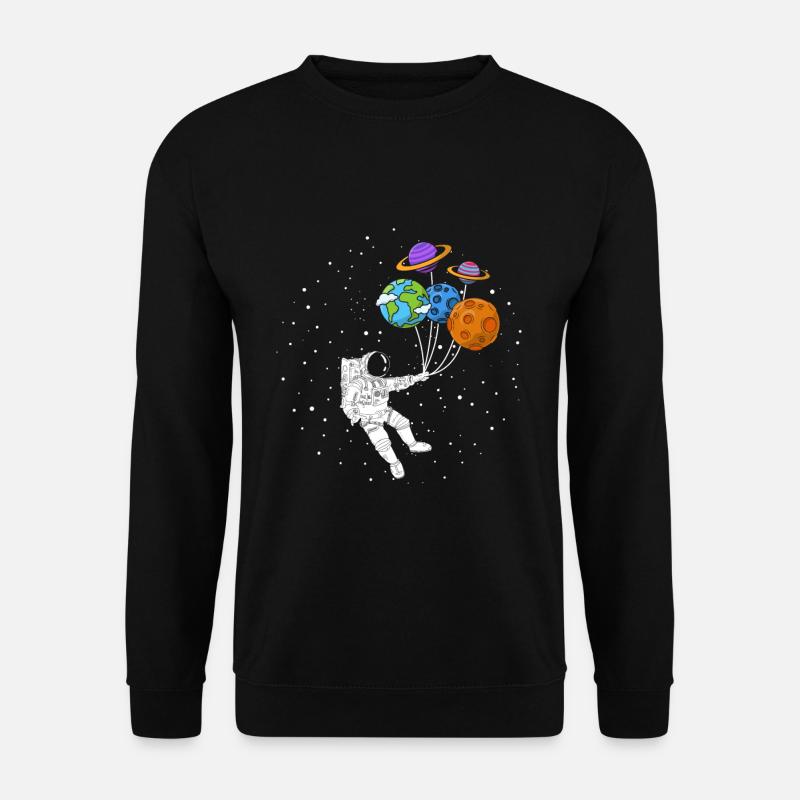 Astronaut space - Unisex Sweatshirt - black