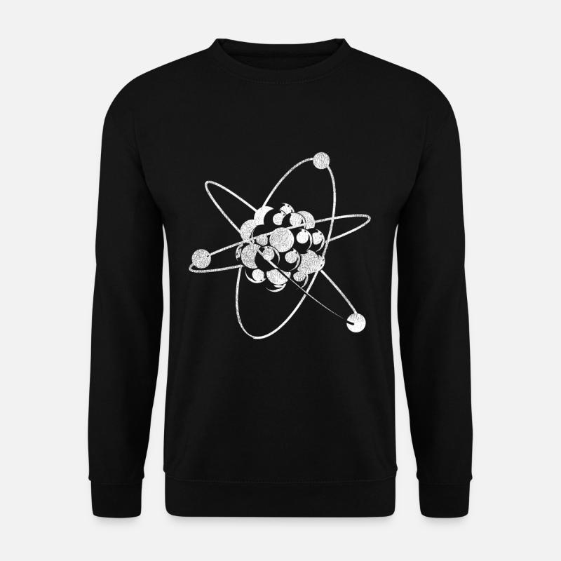 Physics atom - Unisex Sweatshirt - black