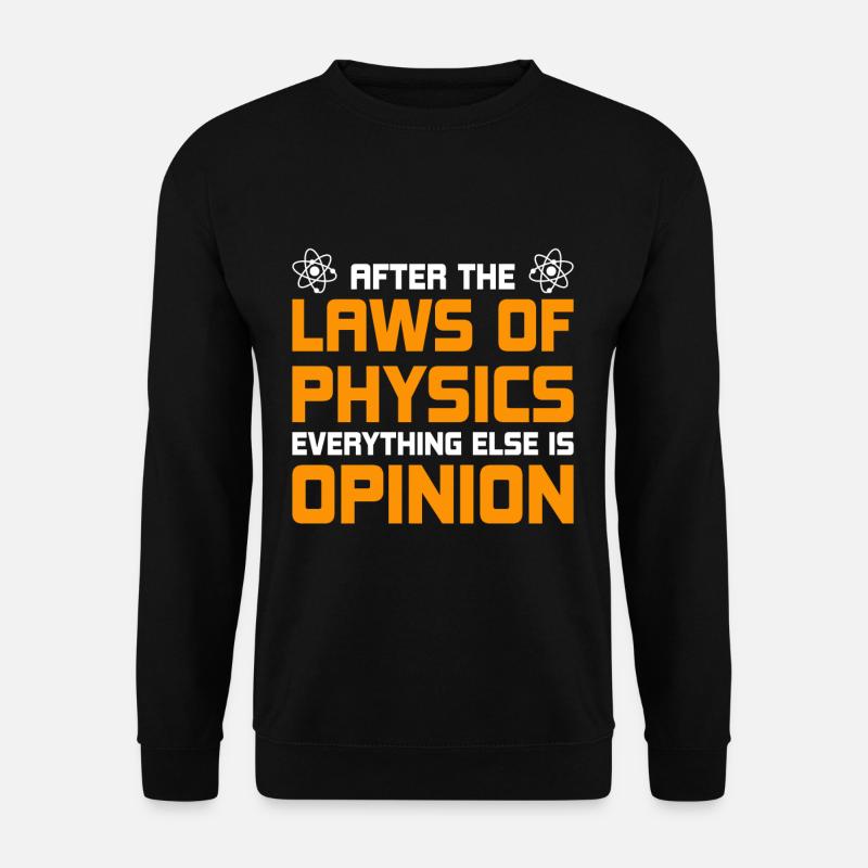 physics - Unisex Sweatshirt - black