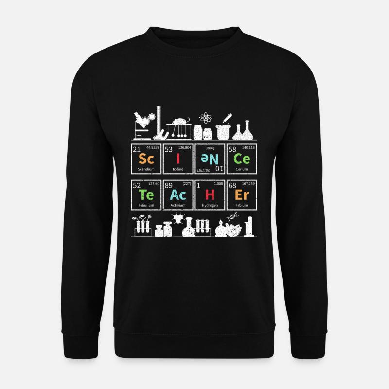 Wissenschaft Lehrer - Unisex Pullover - Schwarz