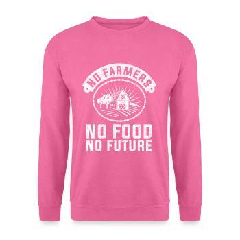 Farmer - Unisex Sweatshirt - pink - Front