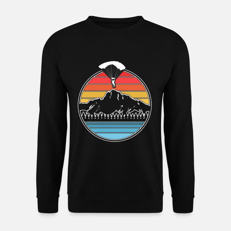 paragliding - Unisex Sweatshirt - black