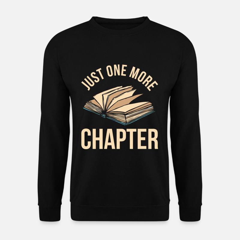 Buch Kapitel - Unisex Pullover - Schwarz
