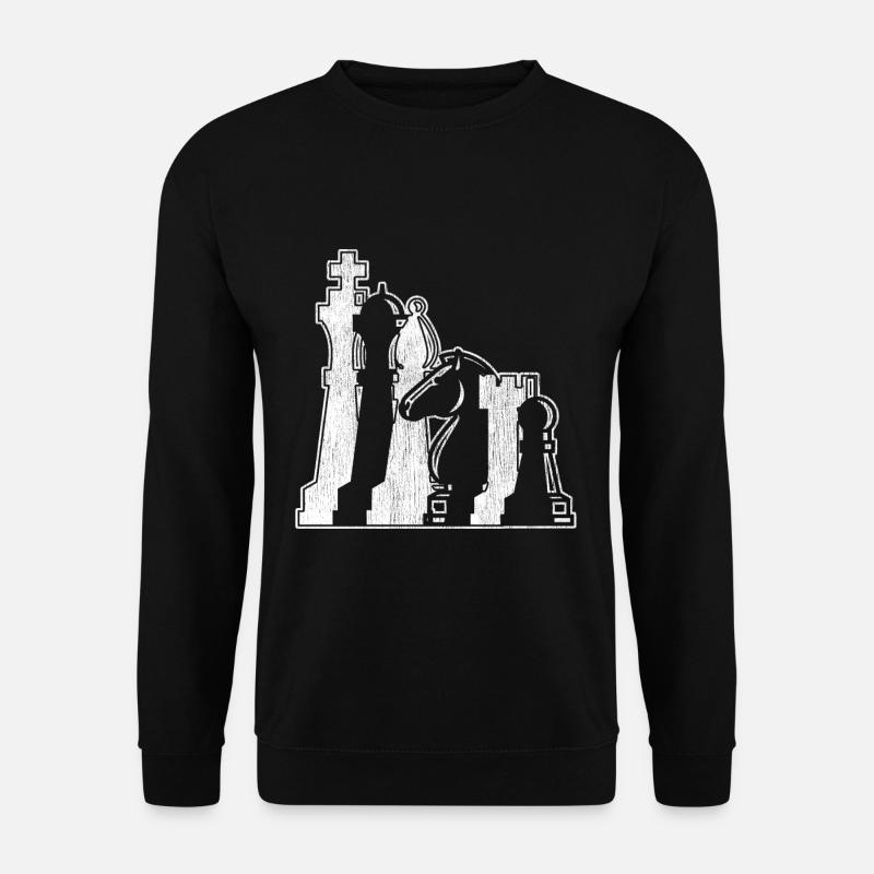 Idée cadeau d'échecs - Sweat-shirt Unisexe - noir