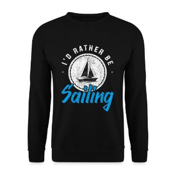 Sailor sailor sailor - Sweat-shirt Unisexe - noir - Devant - Alina (178cm) & Michal (187cm)