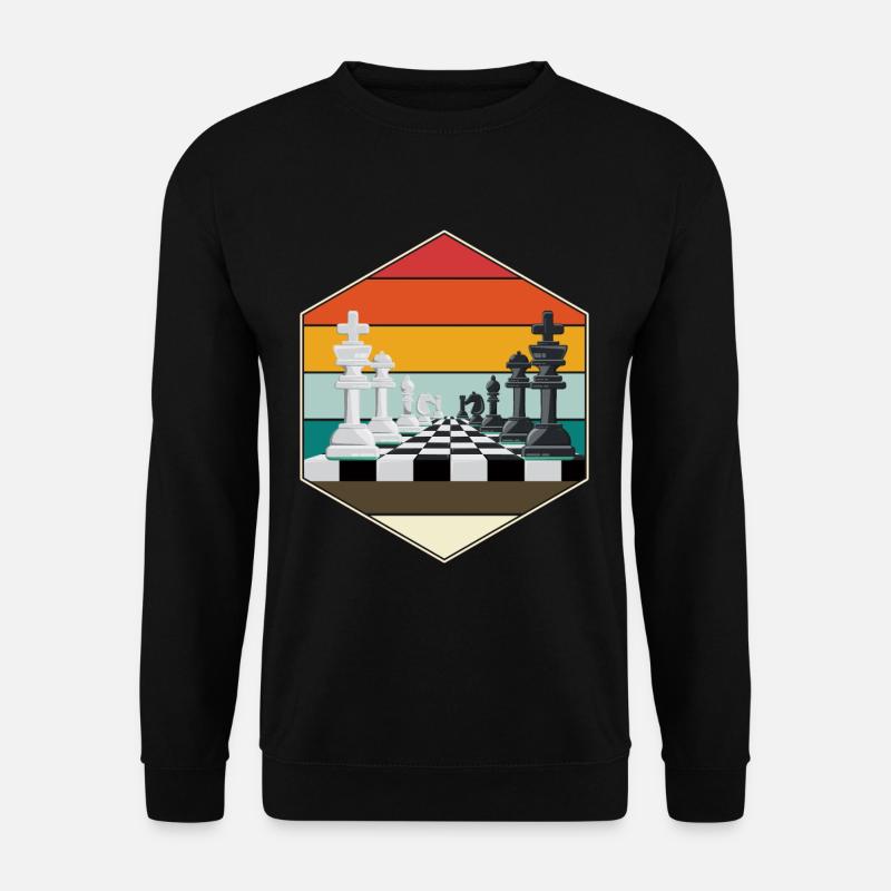 échec et mat - Sweat-shirt Unisexe - noir