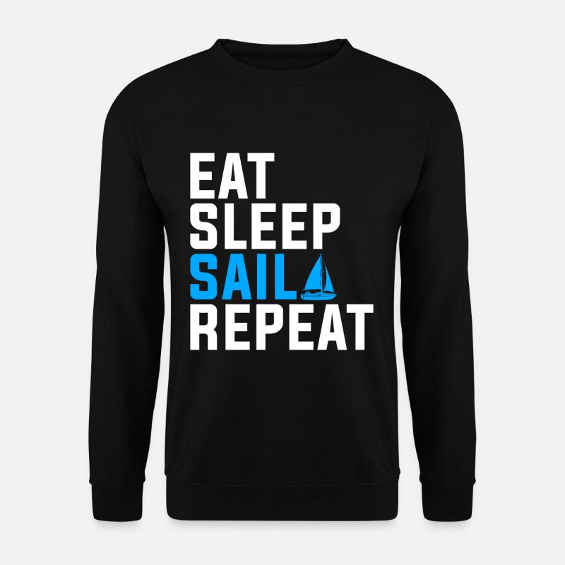 Sailing boat - Unisex Sweatshirt - black