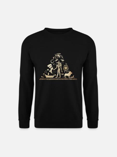 Egypt Pharaoh Pyramid - Unisex Sweatshirt - black