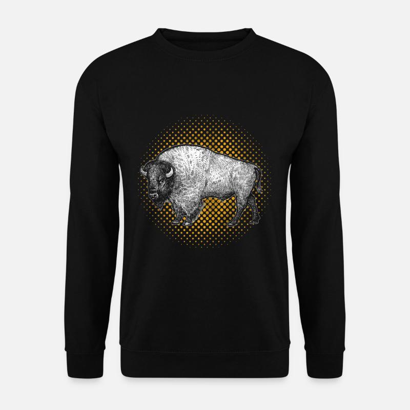 Büffel - Unisex Pullover - Schwarz