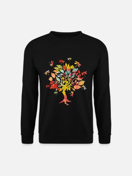 Dragonfly animal insect - Unisex Sweatshirt - black