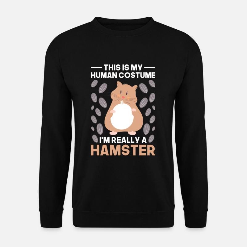 hamster - Unisex Sweatshirt - black