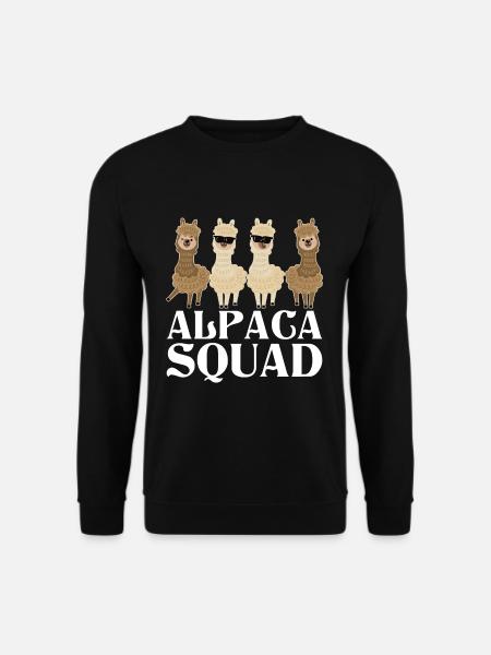 Alpaka - Unisex Pullover - Schwarz