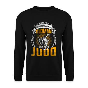 Judo Rentner SPort - Unisex Pullover - Schwarz - Vorne - Alina (178cm) & Michal (187cm)