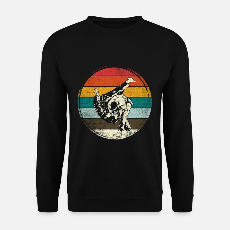 Judo - Unisex Pullover - Schwarz