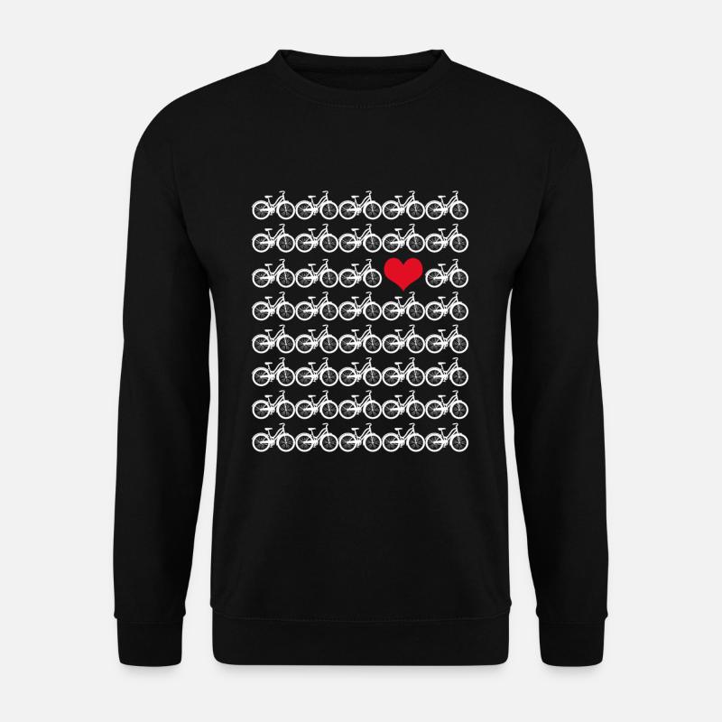 Fahrrad Rennrad - Unisex Pullover - Schwarz