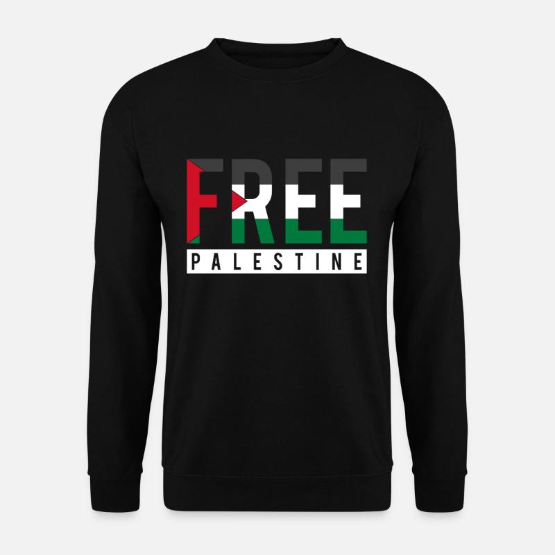 Liberté de Palestine - Sweat-shirt Unisexe - noir