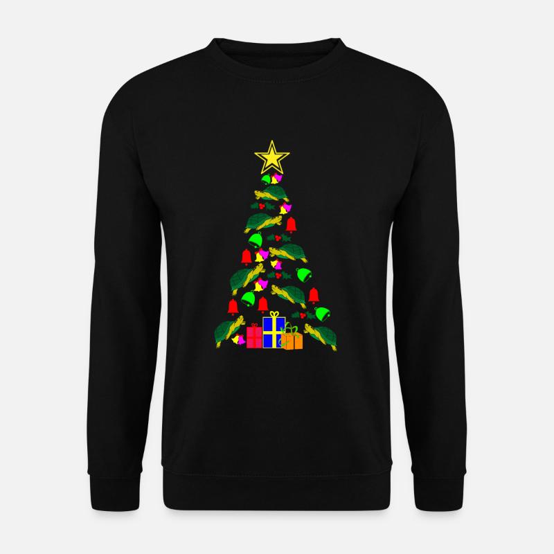 Turtle Christmas Gift - Unisex Sweatshirt - black