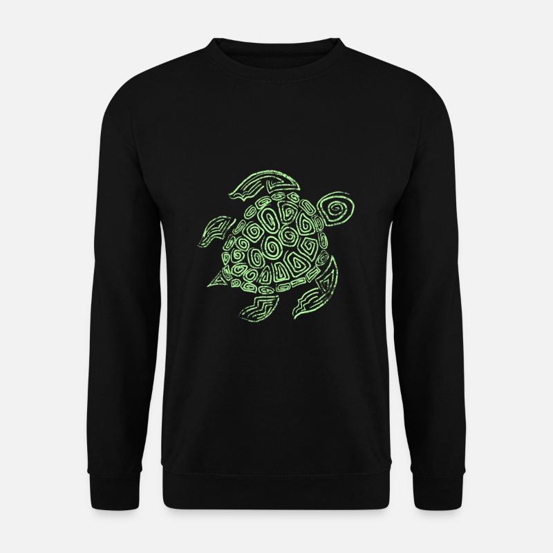 Schildkröte Umweltschutz - Unisex Pullover - Schwarz