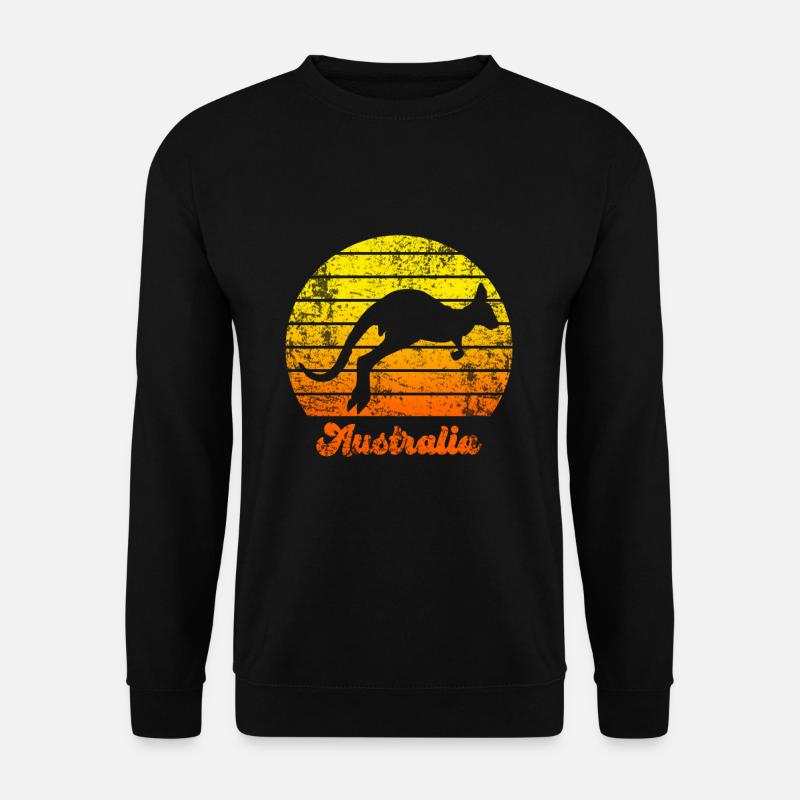 Australien - Unisex Pullover - Schwarz
