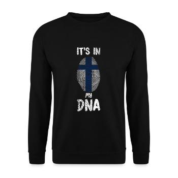 Finnland Finne Wikinger - Unisex Pullover - Schwarz - Vorne - Alina (178cm) & Michal (187cm)