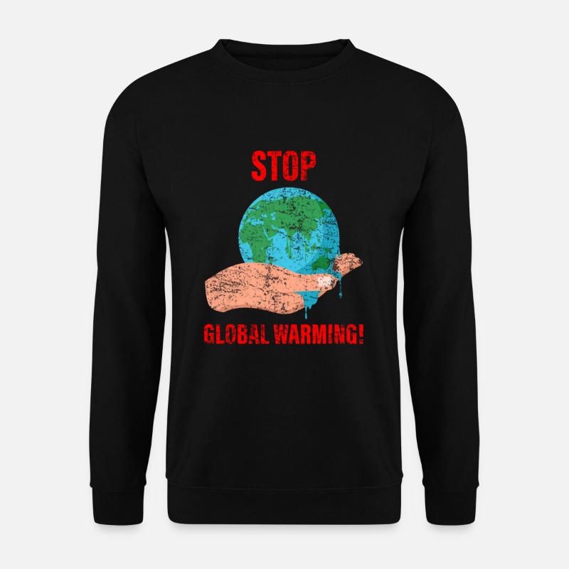 Earth Day Earth Environment - Unisex Sweatshirt - black