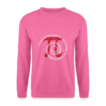 Math - Sweat-shirt Unisexe - rose - Devant