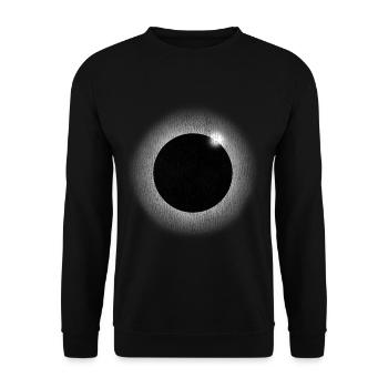 Espace astronomie - Sweat-shirt Unisexe - noir - Devant - Alina (178cm) & Michal (187cm)