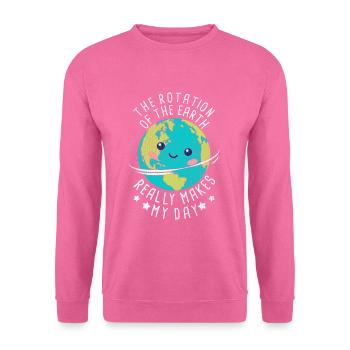 Earth Day Planet Erde - Unisex Pullover - Pink - Vorne