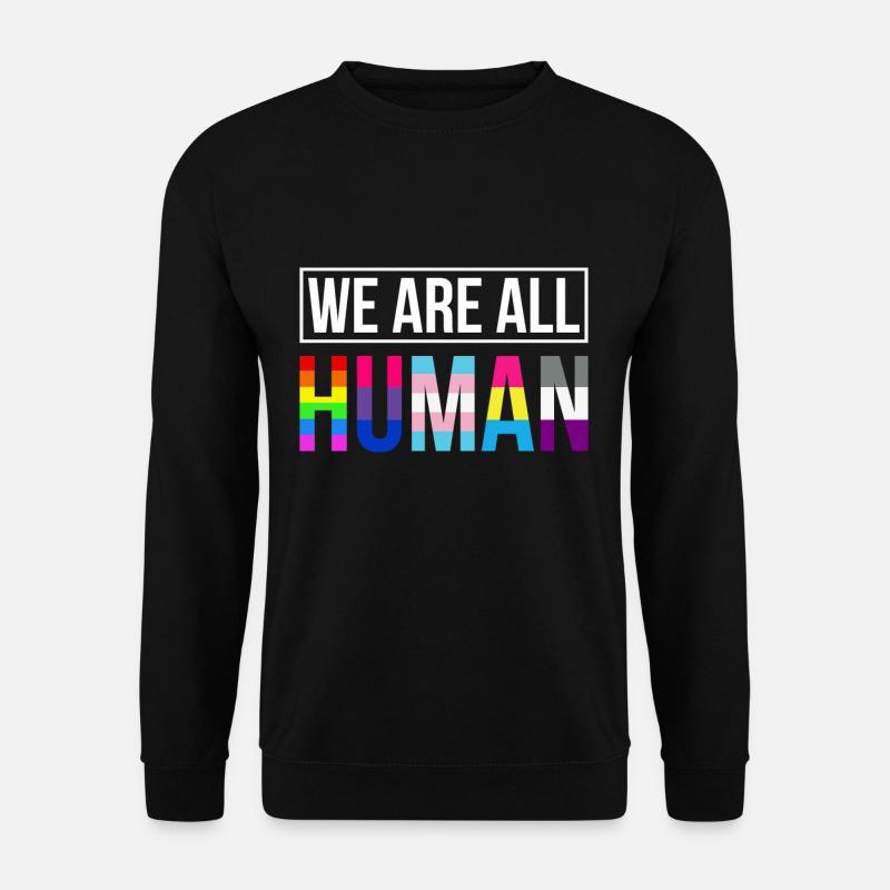 LGBTQ Schwul Transgender - Unisex Pullover - Schwarz