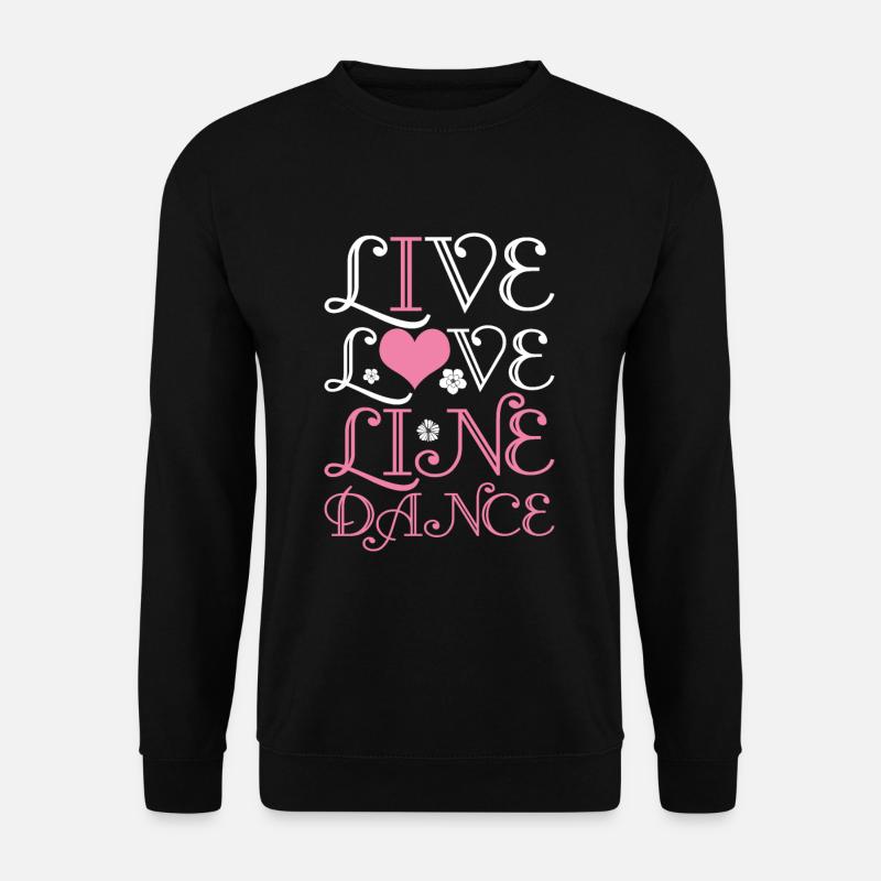 Line dance - Unisex Sweatshirt - black