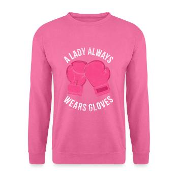 Muay Thai - Sweat-shirt Unisexe - rose - Devant