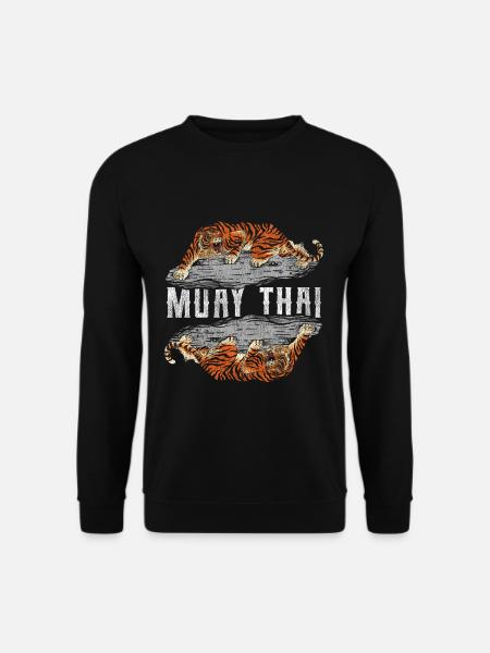 Muay Thai - Unisex Pullover - Schwarz