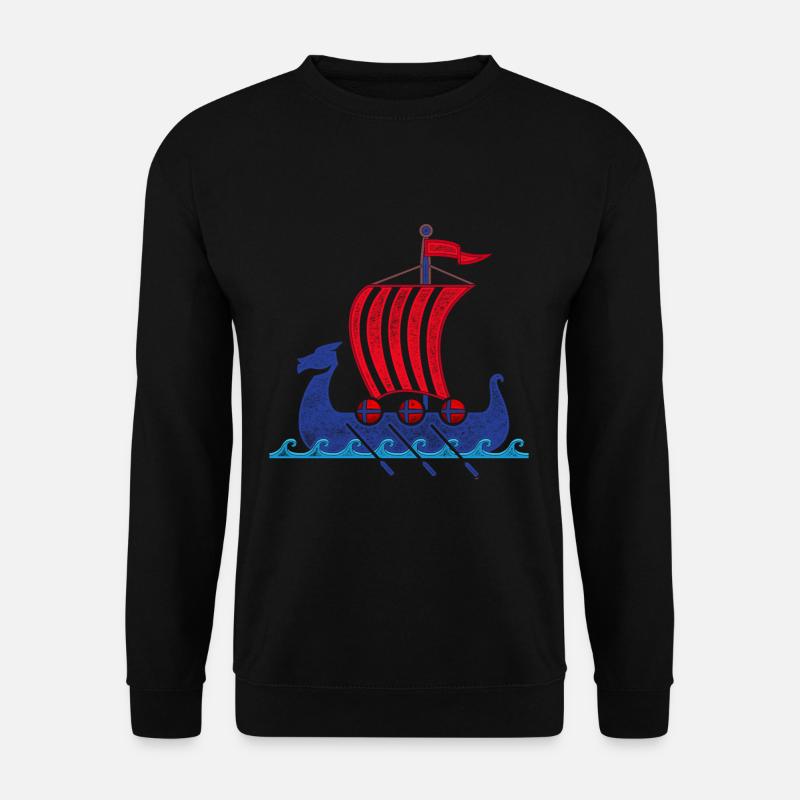 Norway vikings - Unisex Sweatshirt - black