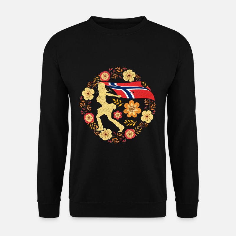 Norwegen Oslo - Unisex Pullover - Schwarz