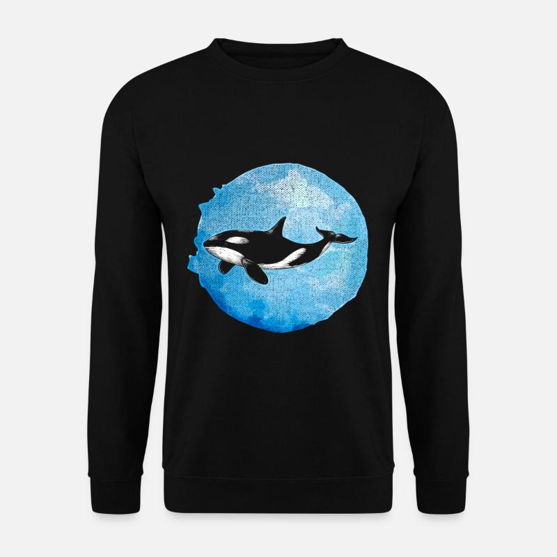 Orca - Unisex Pullover - Schwarz