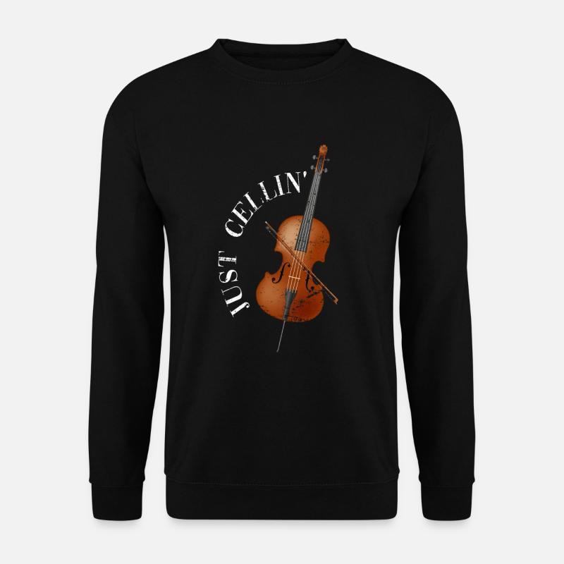 Cello cello player - Unisex Sweatshirt - black