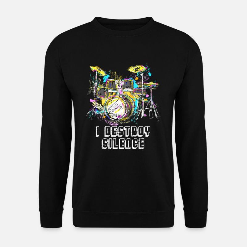 Drums drummer - Unisex Sweatshirt - black