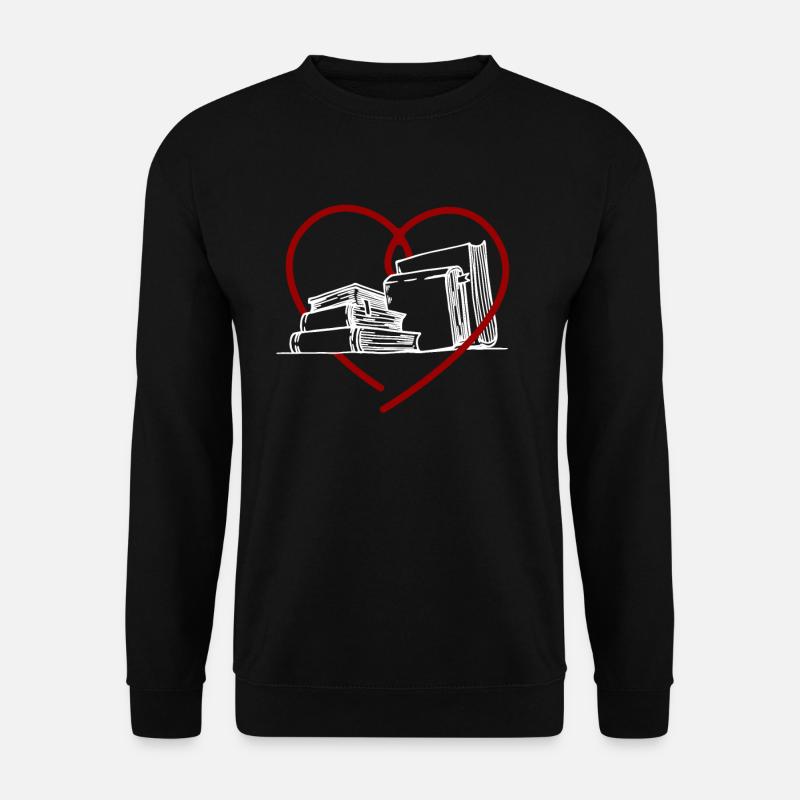 Lesen - Unisex Pullover - Schwarz