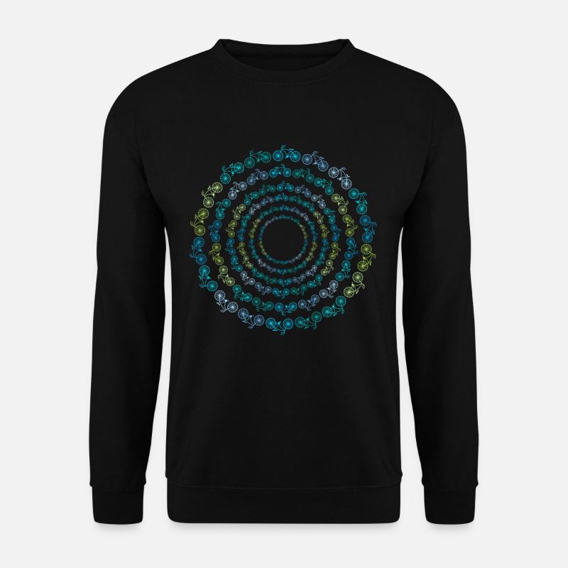 Fahrrad Rad - Unisex Pullover - Schwarz