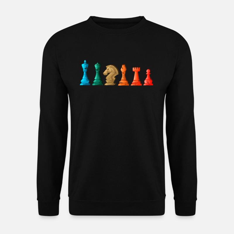 Chess chessboard - Unisex Sweatshirt - black