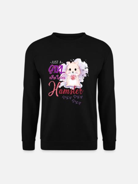 Hamster animal cage - Unisex Sweatshirt - black