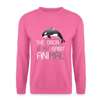 Orca - Unisex Sweatshirt - pink - Front